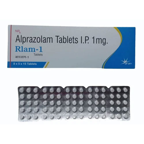 1mg Rlam Alpra-zolam Tablets